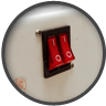 RÉFLECTEUR TWIN CFL - interrupteurs indépendants éclairage/ventilation